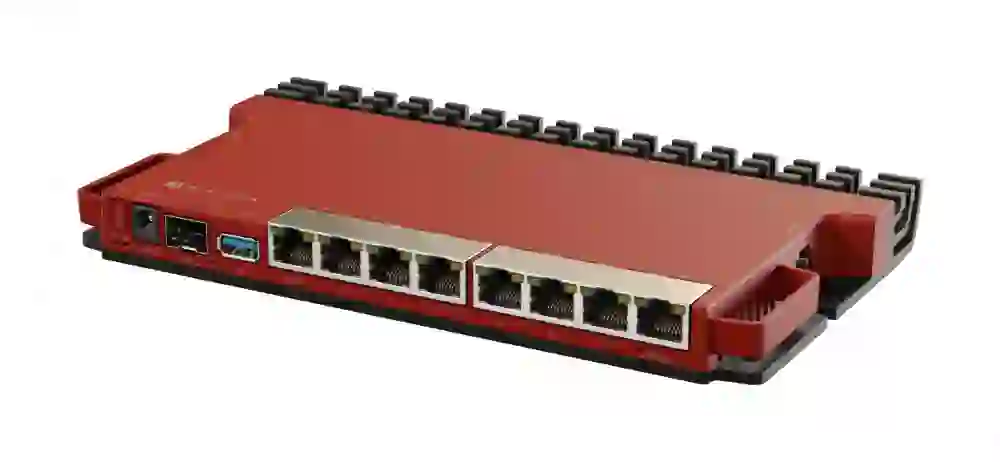 Mikrotik l009uigs rm  rackmount 8 port gigabit router with 2 5g sfp   wavetech solutions limited