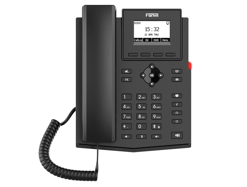 Fanvil x301p entry level ip phone with 2 sip lines   wavetech solutions limited